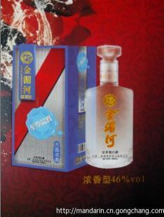 贵州金湄河陕西办浓香型46°水晶十年白酒_食品、饮料_世界工厂网